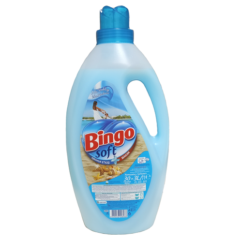 Кондиционер ополаскиватель для белья Bingo Soft ISLAND FRESHNESS 3л