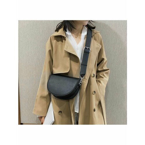 фото Сумка , фактура гладкая, черный a'nis