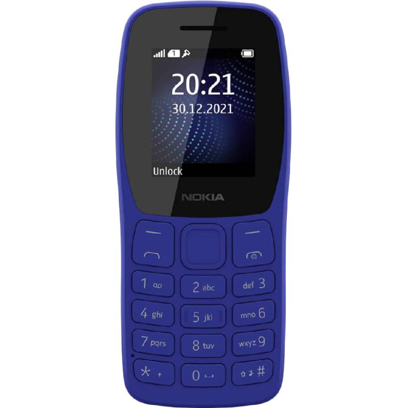 Мобильный телефон Nokia 105 TA-1428 Dual SIM EAC Blue