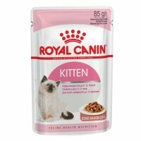 Royal Canin Kitten влажный корм для котят от 4 до 12 месяцев кусочки в соусе, 85 г - фото №19