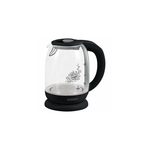 Чайник электрический 17Л 1850-2200 ВТ диск стеклоэл УПР внутр подсв от темп 004544 черн ENERGY 365500₽