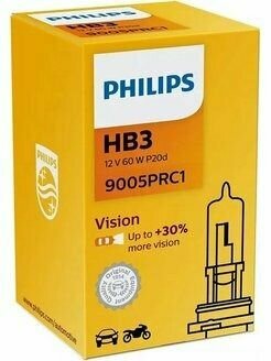 Лампа Hb3 9005 Philips Philips арт. 9005PRC1