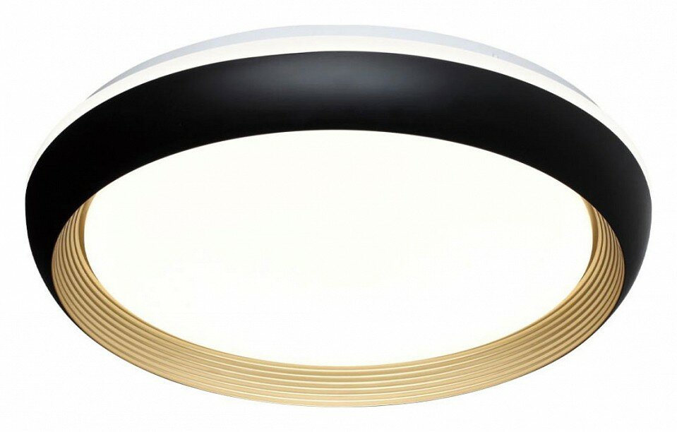 Настенно-потолочный светильник Sonex Tofiq black 7651/DL - фотография № 4