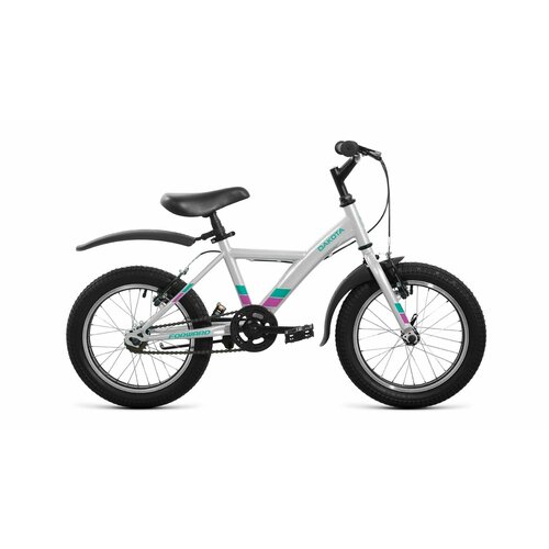 Велосипед FORWARD DAKOTA 16 16 1 ск 2022 серыйфиолетовый RBK22FW16578 24305₽