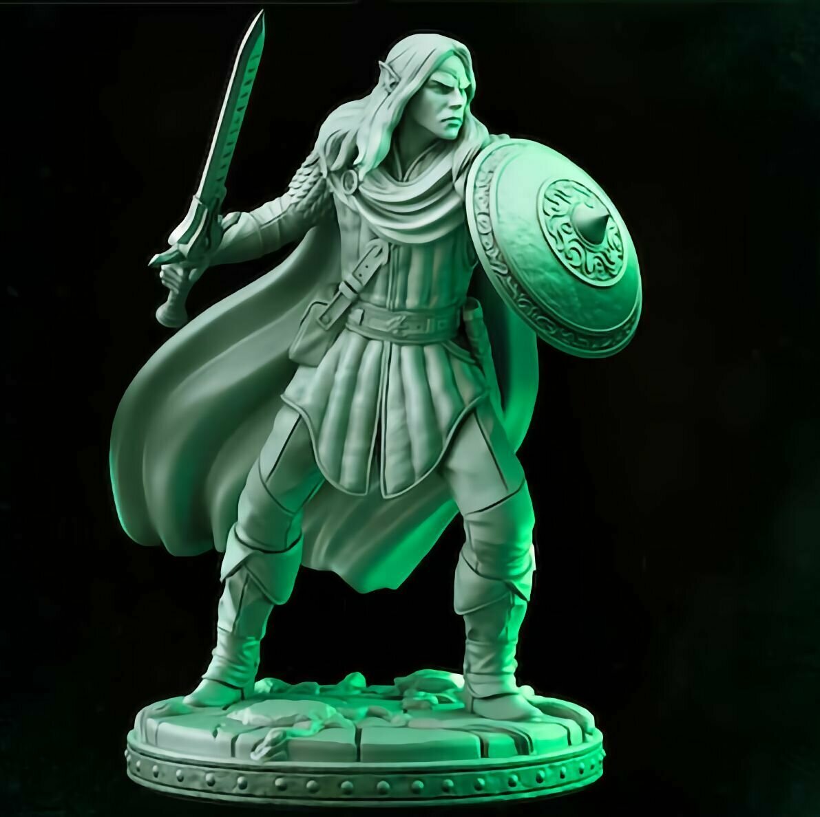 Игровая фигурка Athos Elf - Primal Collection 32mm (Primal Collection DND)