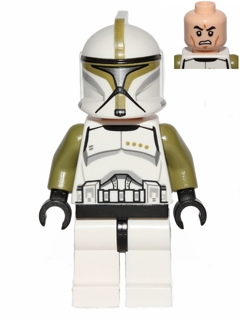 Минифигурка Lego Star Wars Clone Trooper Sergeant (Phase 1) - Scowl sw0438