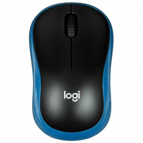 Мышь беспроводная Logitech M186 910-004132 синий 389700₽