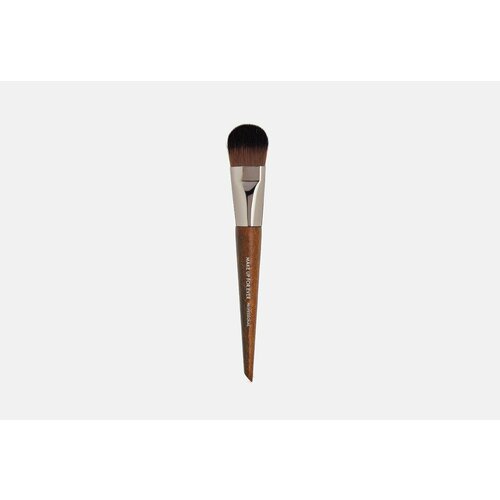 Кисть для тонального средства make up for ever foundation brush №106 professional bb tongue shape flat liquid foundation medium cream makeup brush