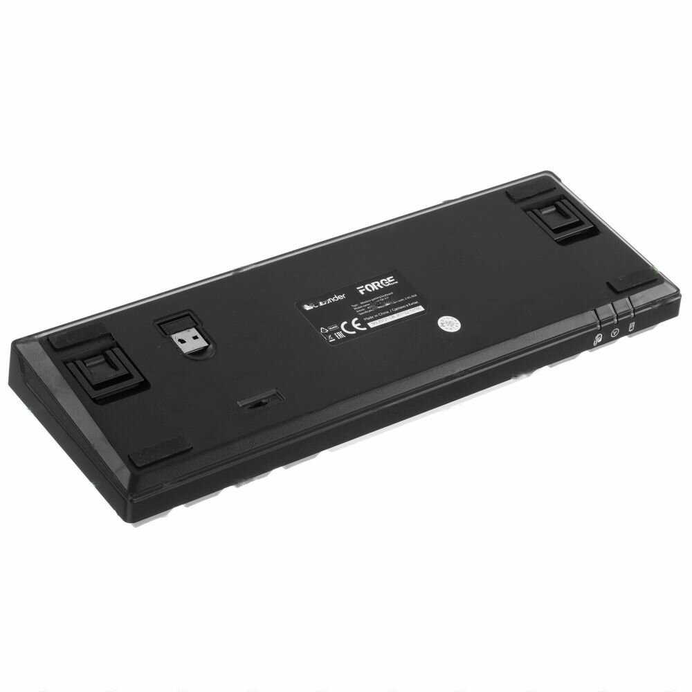 Клавиатура Defender Forge GK-345 (45345), Bluetooth, черный/серый — фото 12