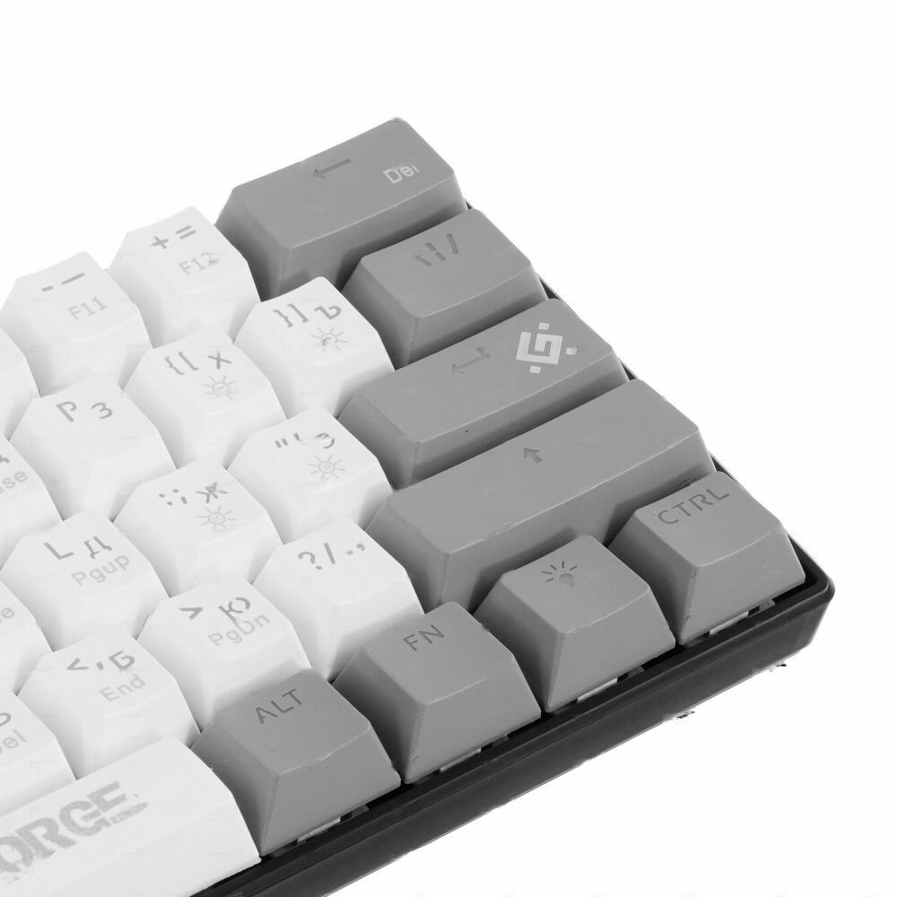 Клавиатура Defender Forge GK-345 (45345) Bluetooth черный/серый