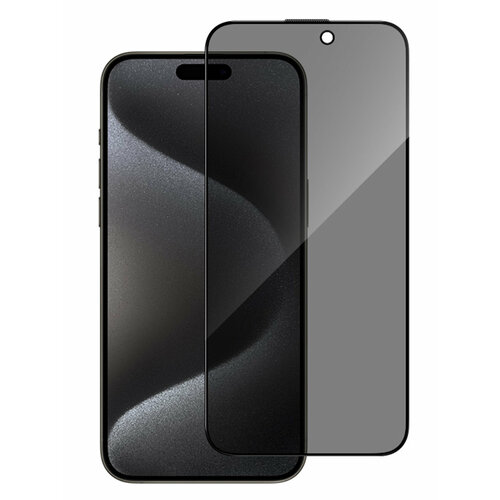 BlueO стекло для iPhone 15 Plus/14 Pro Max, Anti-peep Black (приватное), шт