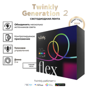 Светодиодная лента Smart Light 3м - Twinkly Flex - 300 шт. RGB + BT + Wi-Fi ( TWFL300STW-WEU )