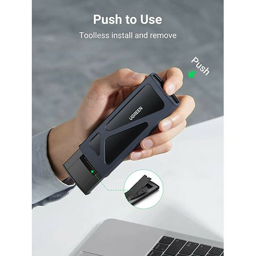 Внешний бокс Ugreen CM578 M.2 NVMe SSD Enclosure 15512 — фото 2