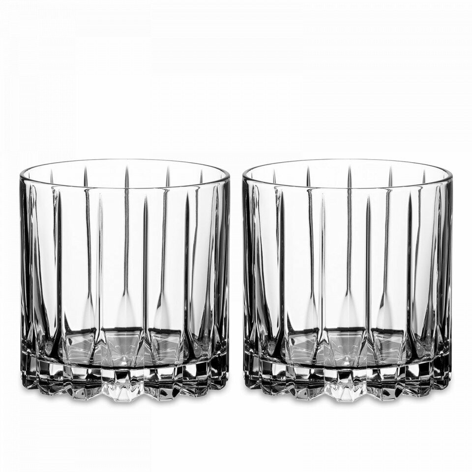 Набор из 2-х бокалов для виски ROCKS, 283 мл, 8,3 см, хрусталь R6417/02 Riedel Bar