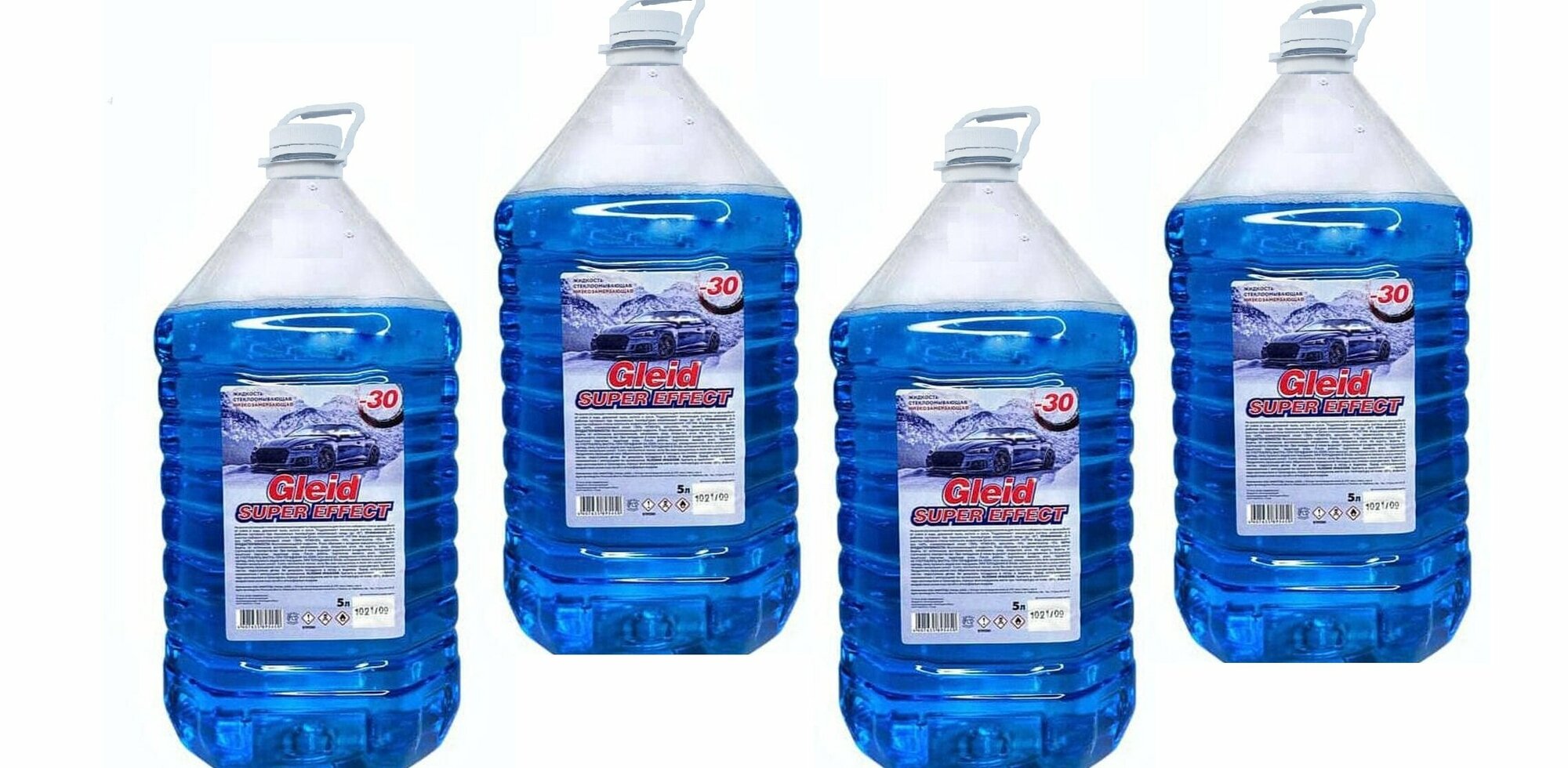 Автостеклоочиститель Gleid Super Effect (-30) Упаковка 4ШТ — фото 9