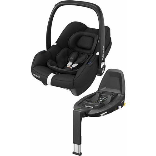 Maxi-Cosi CabrioFix i-size с базой isofix FamilyFix 3 (Essential Black)