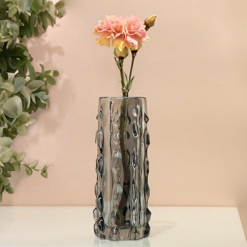 SUI Ваза Джорджия из прозрачного черного стекла 1866 см 1723₽