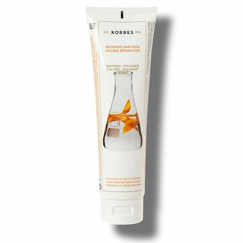 KORRES Маска для волос Sunflower + Mountain Tea Mask For Dyed air