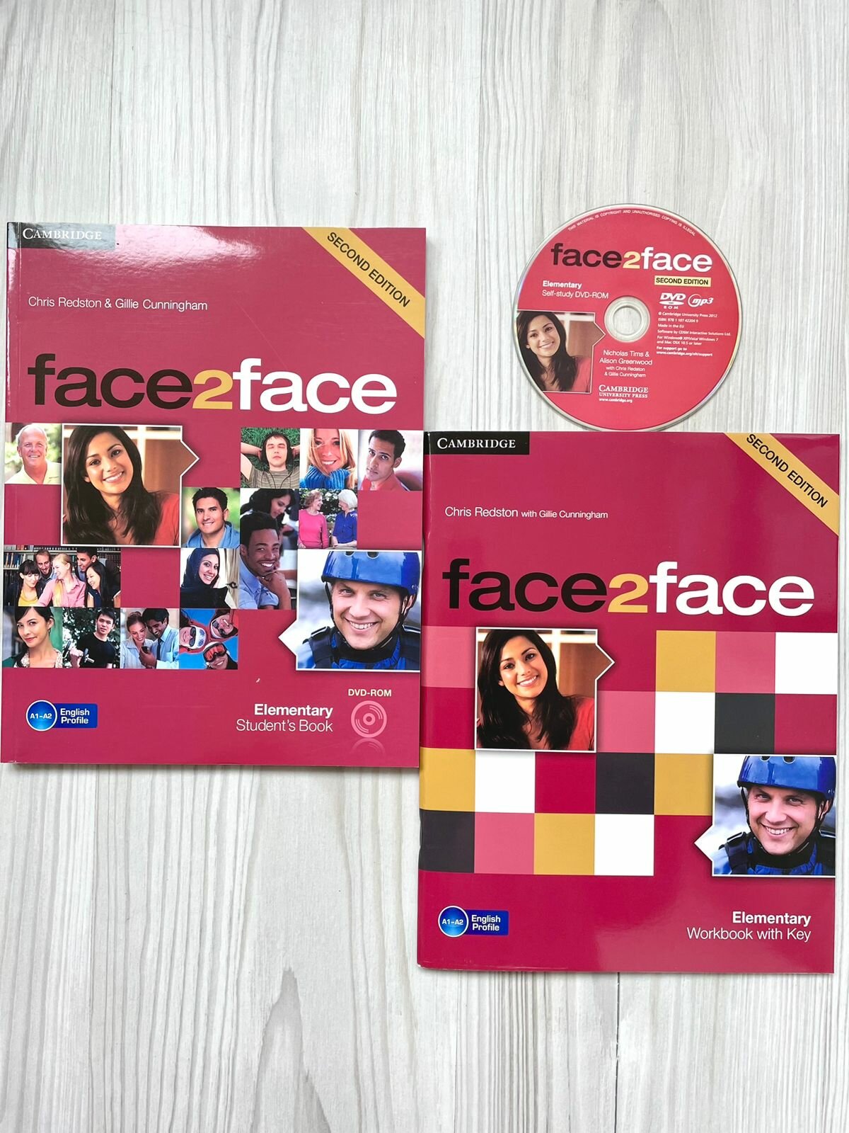 Face2face Elementary Students book+Workbook+Диск - фото №1