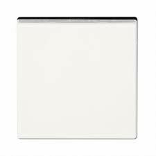 Jung Серия ECO Profi. Клавиша для выключателя или кнопки белая