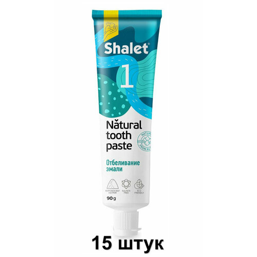 Ренессанс Косметик Паста зубная Shalet Отбеливание эмали, 90 г, 15 шт