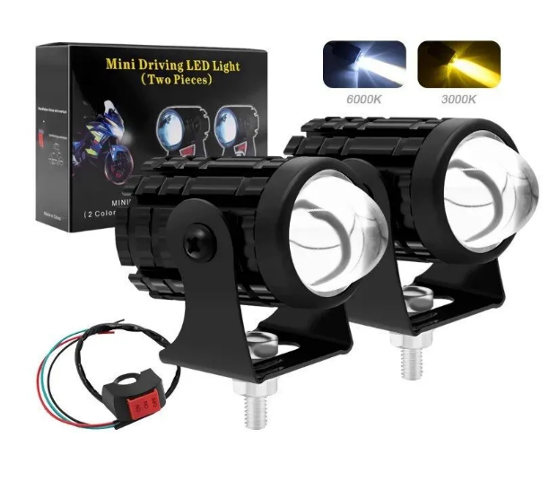 Фары противотуманные для мотоциклов, светодиодные RTS