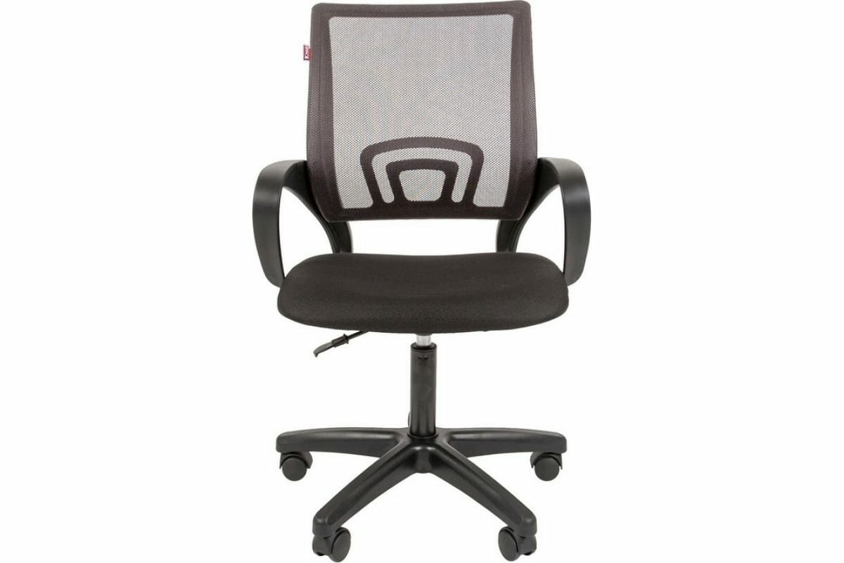 Кресло офисное Easy Chair VT_EChair-304 (LT) TC Net ткань черн/сетка серый, пластик