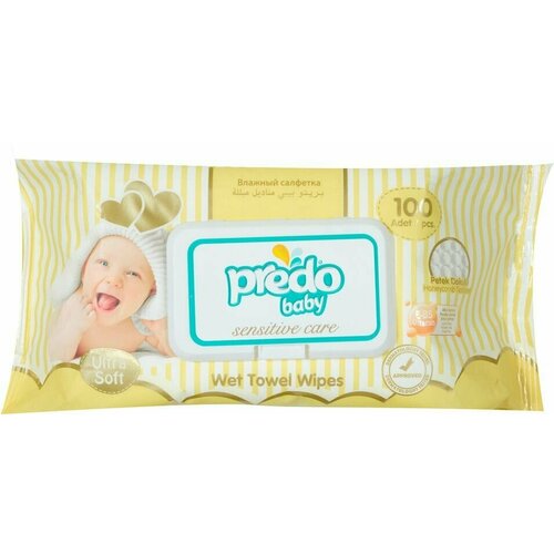 Влажные салфетки Predo Baby детские 100шт