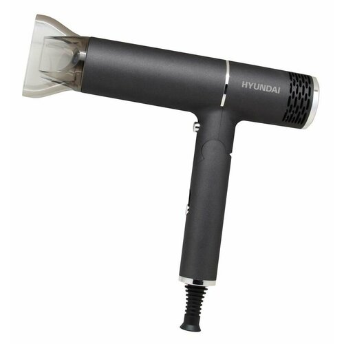 Фен HYUNDAI H-HD0765 графит и хром 188100₽