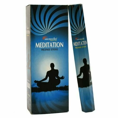 Благовония палочки ароматические медитация (Aromatika, Meditation, 20 палочек) палочки ароматические благовония hem медитация meditation 20 шт