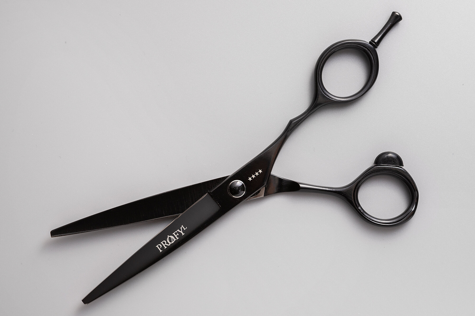 фото Profy-L Ножницы парикмахерские прямые 6"0 SK 82-60 Total Black