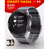 Cмарт часы DT3 MAX ULTRA Умные часы PREMIUM Series Smart Watch AMOLED, iOS, Android, 3 ремешка, Bluetooth звонки, Уведомления - изображение