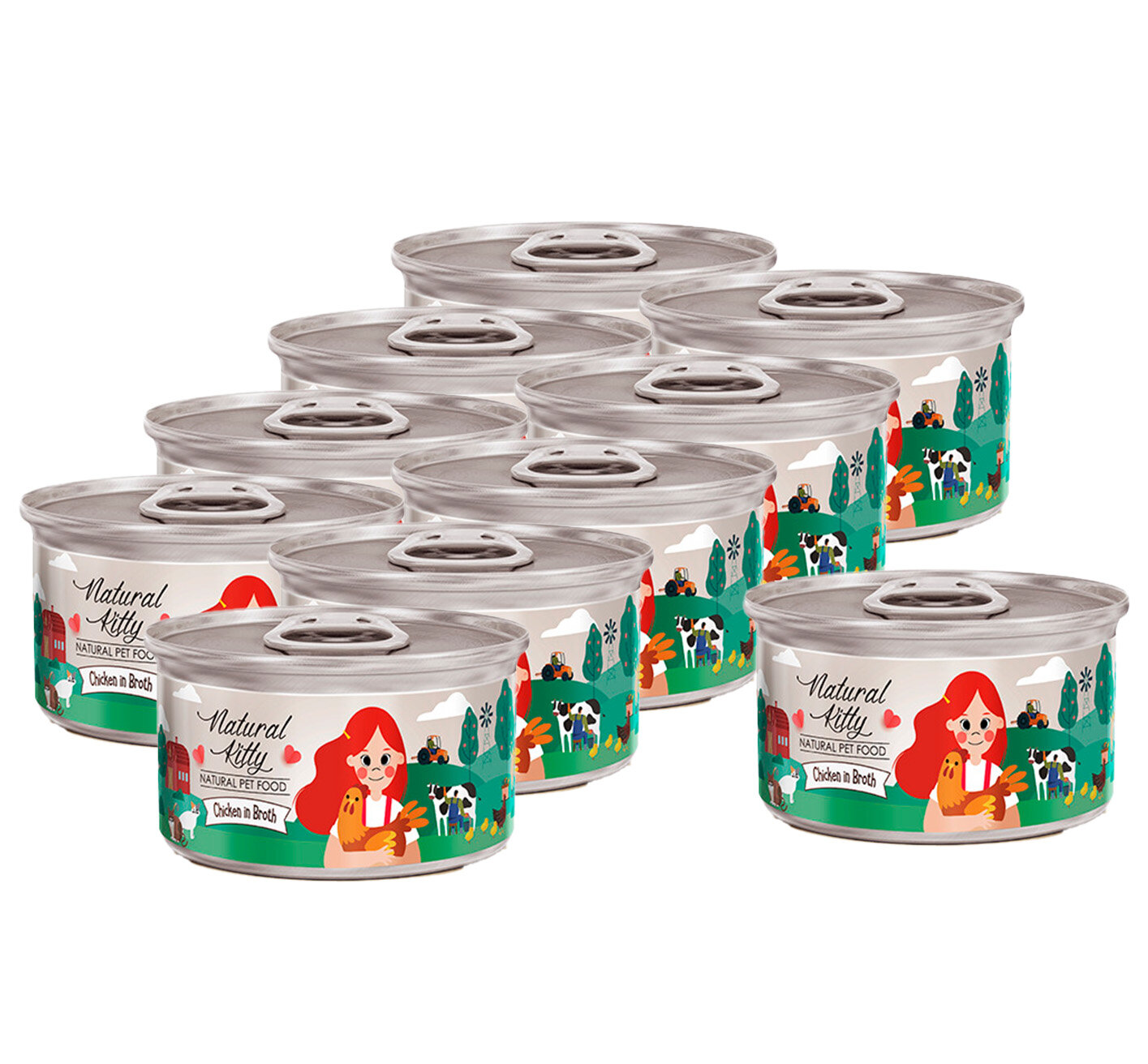 фото PETTRIC Курица в Бульоне. 80 г. х 10 шт.