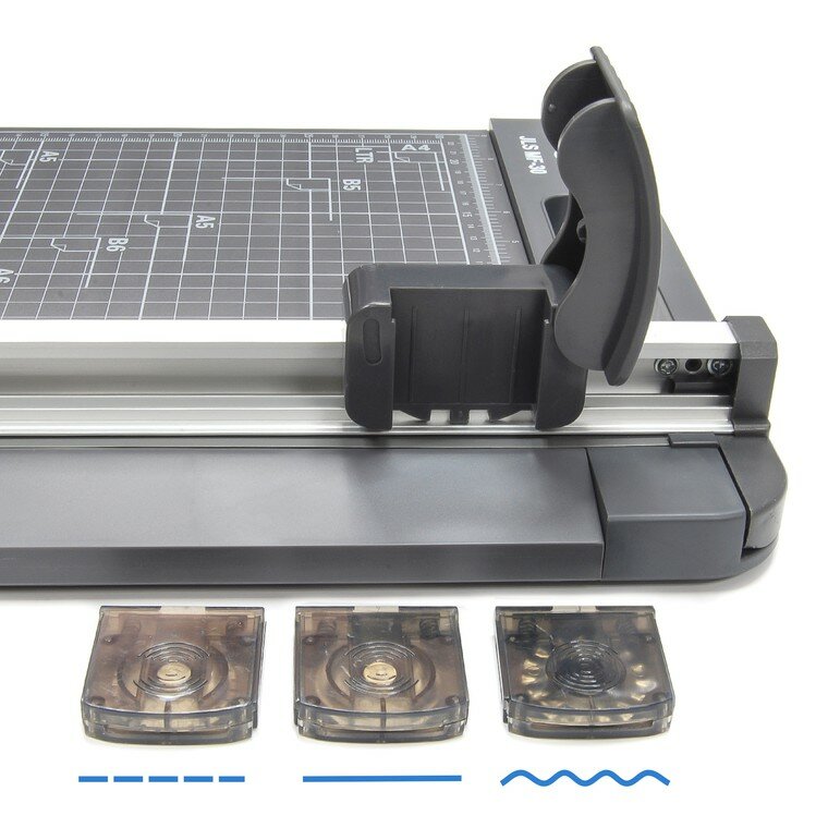 Резак для бумаги роликовый РеалИСТ (рез 320мм, 8/8лст, А4) JLS MF-30