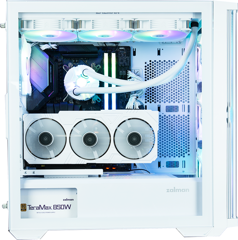 Корпус ATX Zalman white, без БП, окно, 2*USB3.0, USB 3.1 Type-C, audio - фото №3