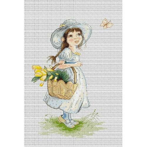 Бесплатные схемы вышивки лукас Альбом "" в увеличенном режиме Cross stitch flowers, Fantasy cross stitch, Cross