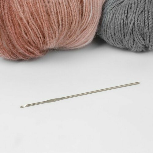 Крючок для вязания, d = 2 мм, 13,7 см (комплект из 27 шт)