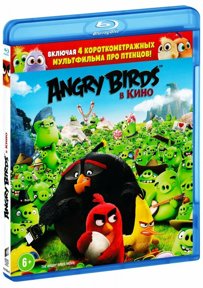 ANGRY BIRDS В КИНО Blu-ray + CD Rovio - фото №1