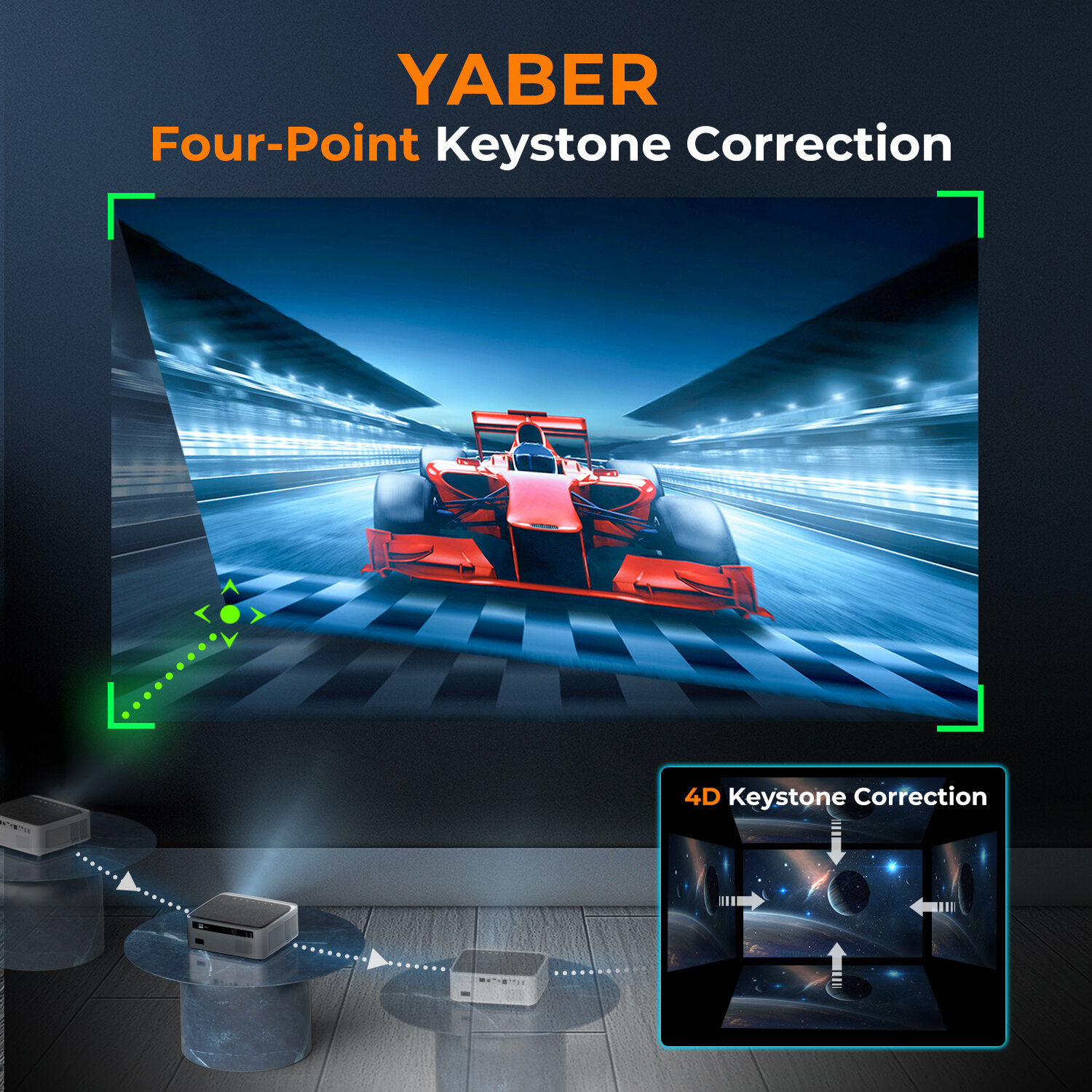 Проектор Yaber Pro U6