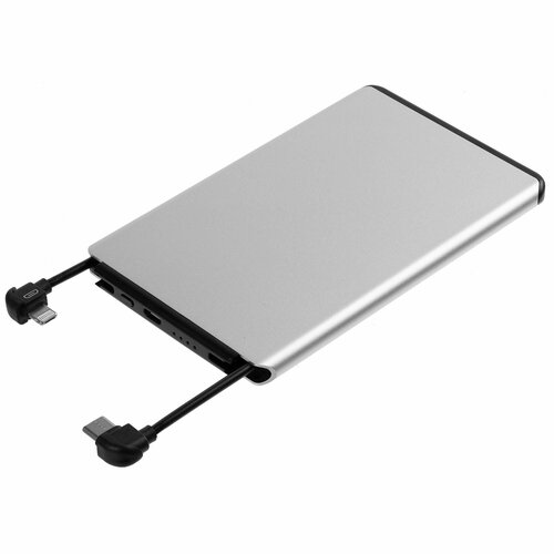 Портативный аккумулятор Molti Double Reel серый 175600₽