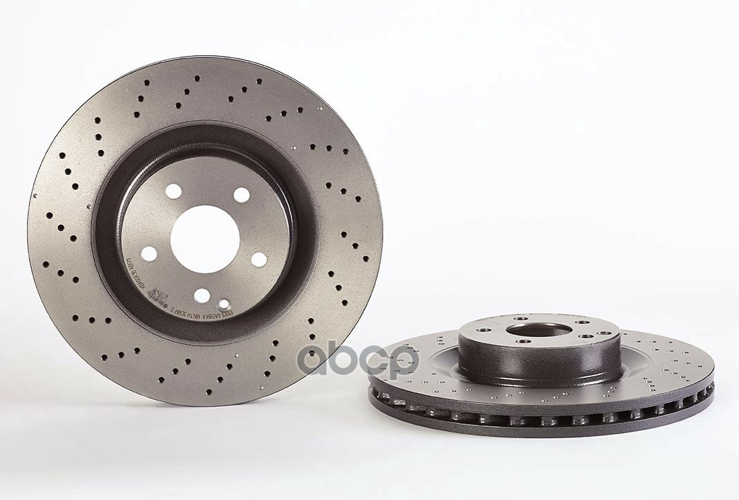 Диск Тормозной Передний Перфорированный Brembo арт. 09A81711