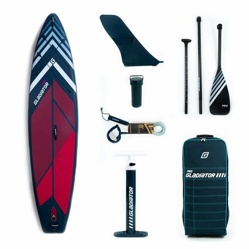 sup доска надувная gladiator pro 12 6t 2022 SUP доска надувная Gladiator PRO 11.4 (2022)