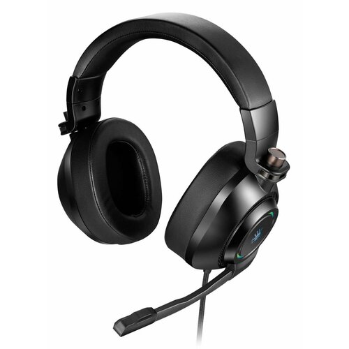 Наушники с микрофоном A4Tech Bloody G580 черный 2м мониторные USB оголовье G580 USB BLACK 4424₽