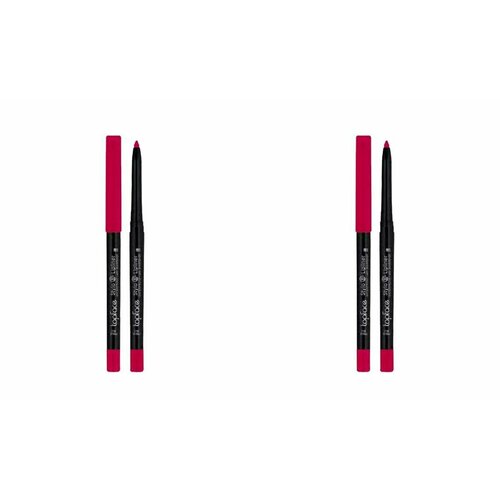 Topface Карандаш для губ водостойкий Stylo Lipliner, автоматический, тон 009, 1.1г, 2 шт.