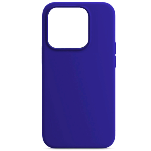 накладка силикон silicone case для iphone 14 pro max голубой Накладка силикон Silicone Case для iPhone 14 Pro Синий