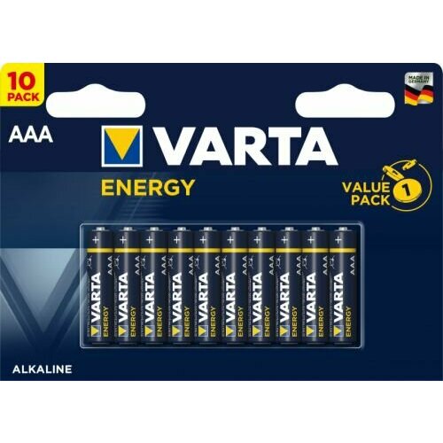 Батарейка Varta ENERGY LR03 AAA 04103229491 BL10 Alkaline 1.5V