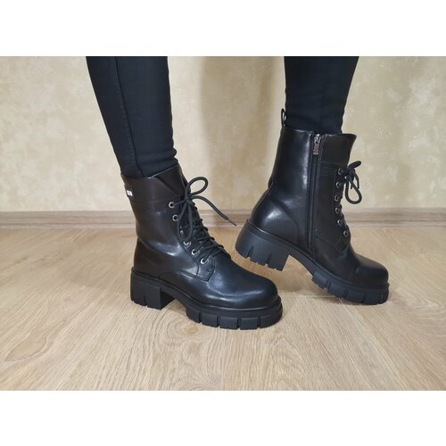 фото Ботинки nalisha, размер 37, черный