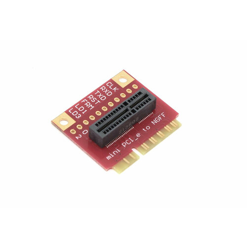 Переходник Mini PCI-e на NGFF контроллер mini pci e to dual mini pci e espada модель fg mcv02a 1