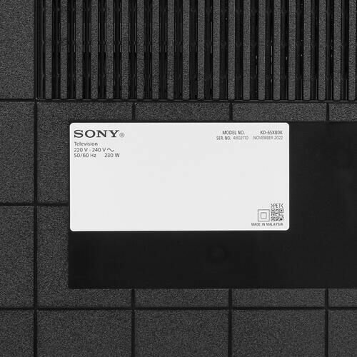 Телевизор Sony KD-65X80K, 65″, черный - фото №16