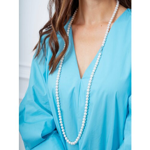 Колье LILIANASPEARL, длина 100 см, белый